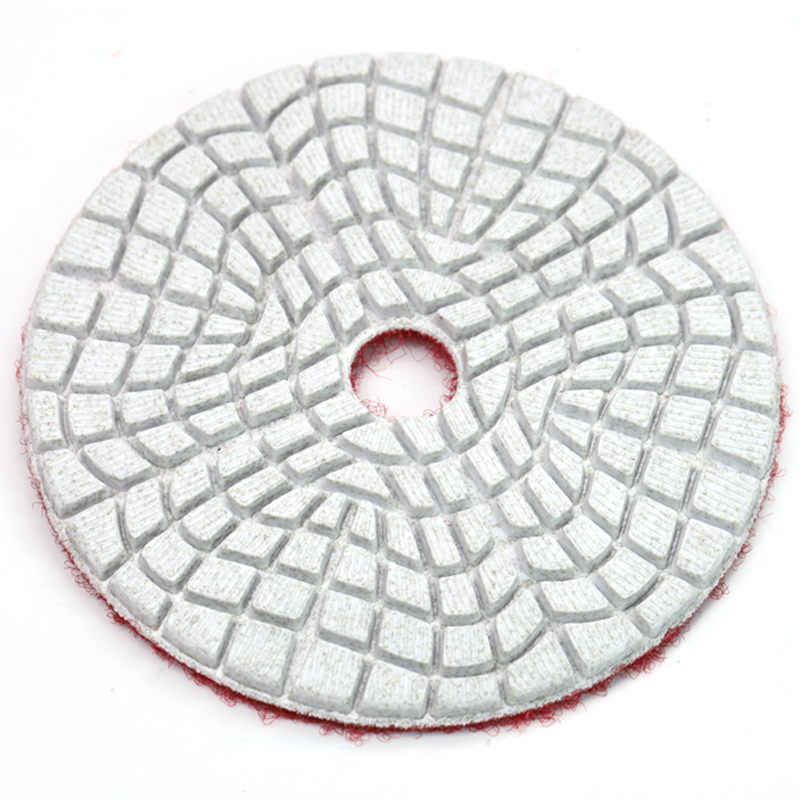 Almohadilla de pulido en húmedo de 3 pasos para mármol de granito